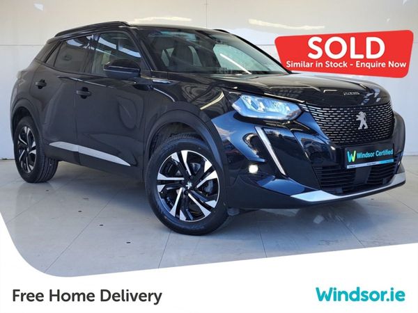 Peugeot 2008 Crossover, Petrol, 2021, Black