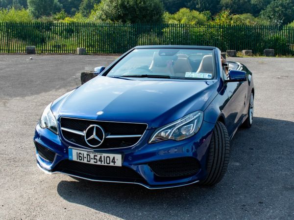 Mercedes-Benz E-Class Convertible, Diesel, 2016, Blue