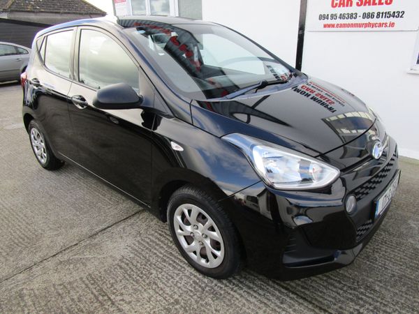 Hyundai i10 Hatchback, Petrol, 2017, Black