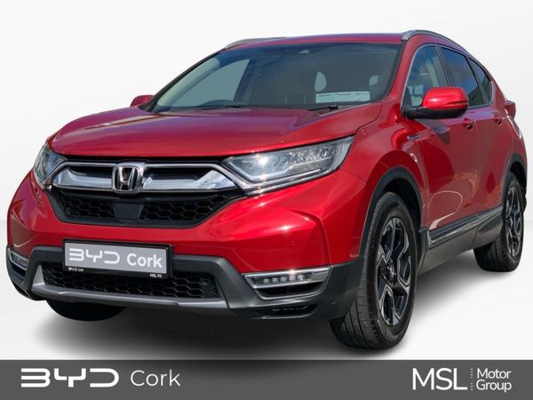 Honda CR-V SUV, Petrol Hybrid, 2021, Red