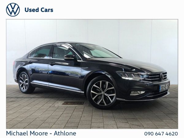 Volkswagen Passat Saloon, Diesel, 2020, Black