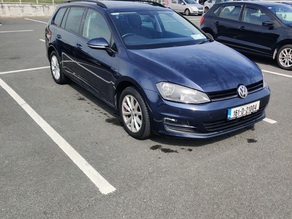 Volkswagen Golf Estate, Diesel, 2016, Blue