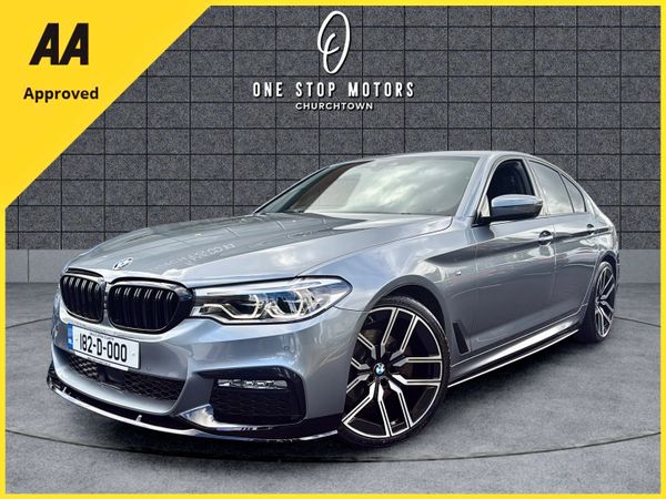 BMW 5-Series Saloon, Diesel, 2018, Grey