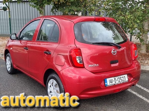 Nissan Micra Hatchback, Petrol, 2014, Red