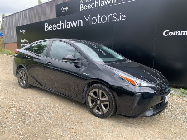 Toyota Prius Hatchback, Petrol Hybrid, 2021, Black