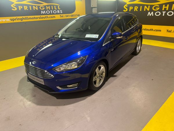 Ford Focus Hatchback, Diesel, 2017, Blue