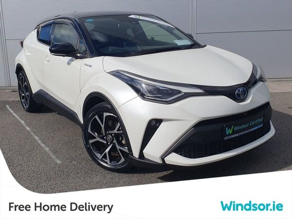 Toyota C-HR SUV, Petrol Hybrid, 2020, White