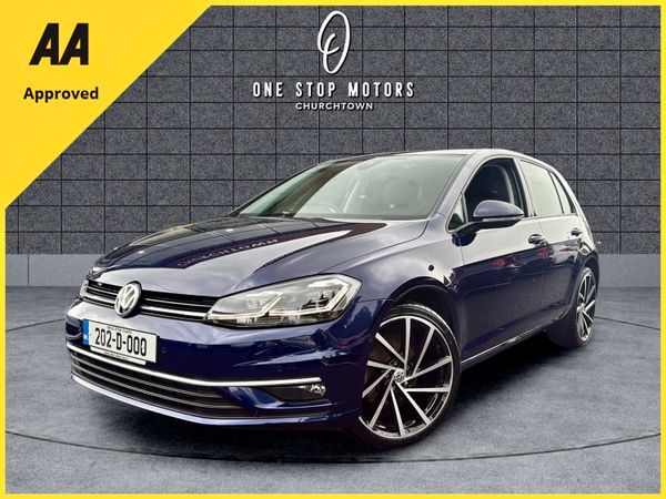 Volkswagen Golf Hatchback, Diesel, 2020, Blue