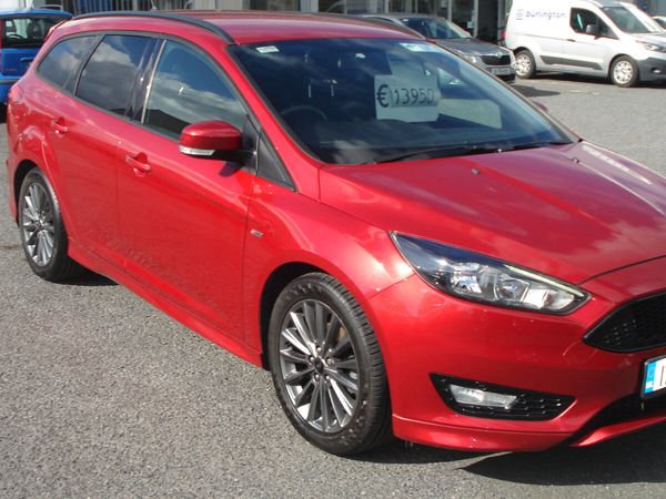 Ford Focus Estate, Diesel, 2017, Red