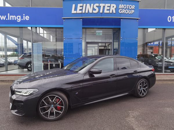 BMW 5-Series Saloon, Petrol Plug-in Hybrid, 2021, Black