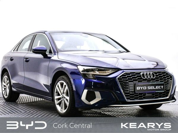 Audi A3 Saloon, Petrol, 2023, Blue