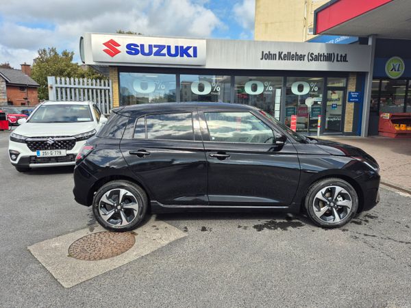 Suzuki Swift Hatchback, Petrol Hybrid, 2025, Black