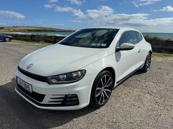 Volkswagen Scirocco Coupe, Diesel, 2015, White