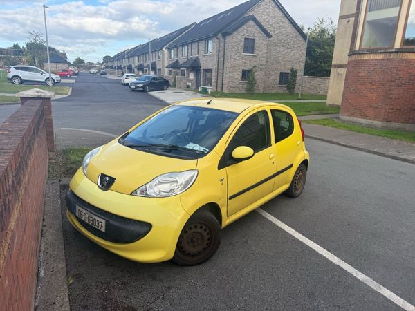 Peugeot 107 Hatchback, Petrol, 2006, Yellow
