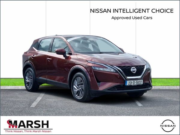 Nissan Qashqai MPV, Petrol, 2022, Burgundy
