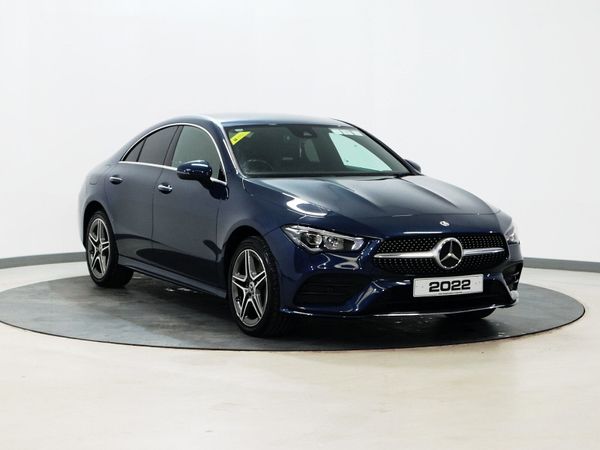 Mercedes-Benz CLA Coupe, Petrol Hybrid, 2022, Blue