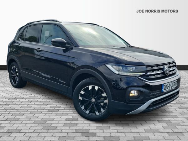 Volkswagen T-Cross Estate, Petrol, 2020, Black
