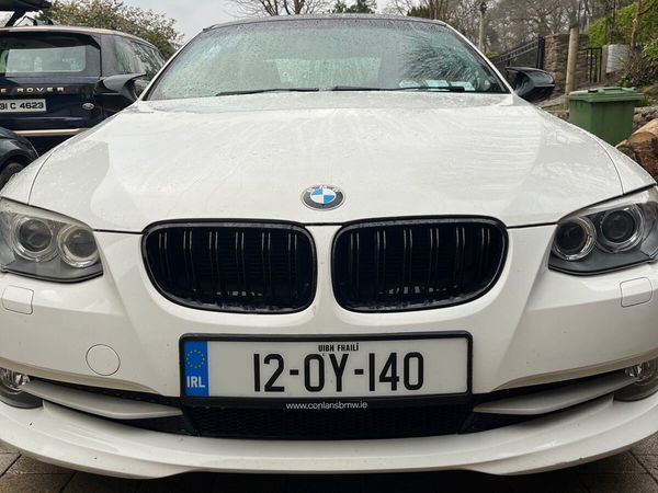 BMW 3-Series Coupe, Diesel, 2012, White