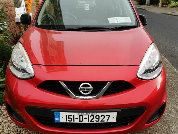 Nissan Micra Hatchback, Petrol, 2015, Red