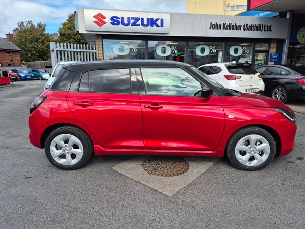 Suzuki Swift Hatchback, Petrol Hybrid, 2025, Red
