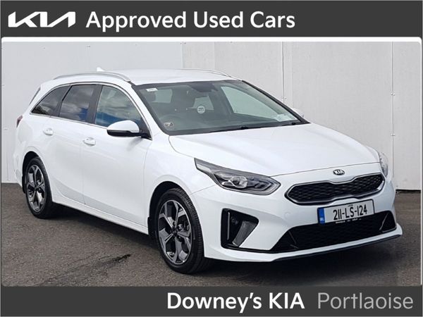 Kia Ceed Estate, Petrol Plug-in Hybrid, 2021, White