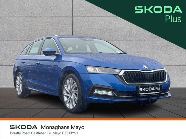 Skoda Octavia Estate, Diesel, 2024, Blue