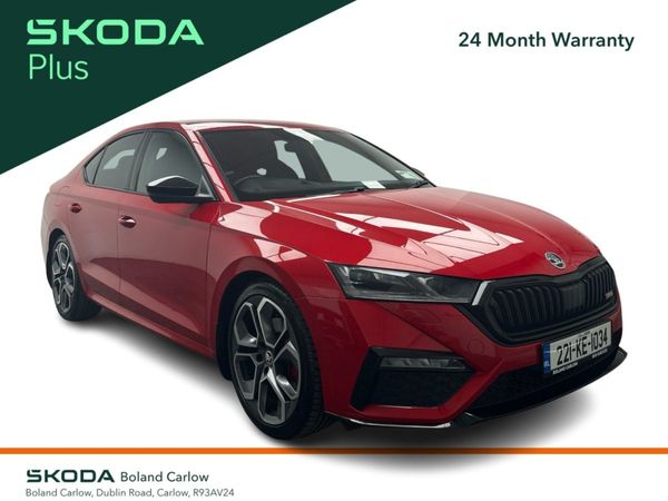 Skoda Octavia Saloon, Diesel, 2022, Red
