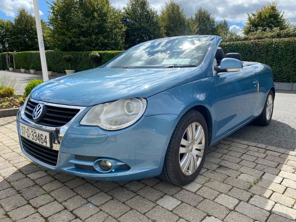 Volkswagen Eos Convertible, Petrol, 2007, Blue