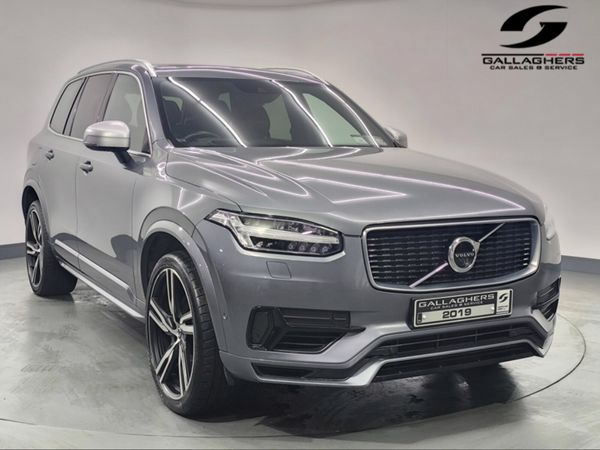 Volvo XC90 SUV, Petrol Plug-in Hybrid, 2019, Grey