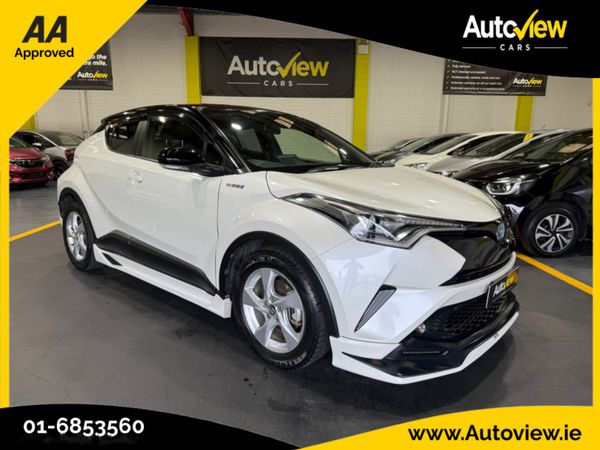 Toyota C-HR SUV, Petrol Hybrid, 2018, White