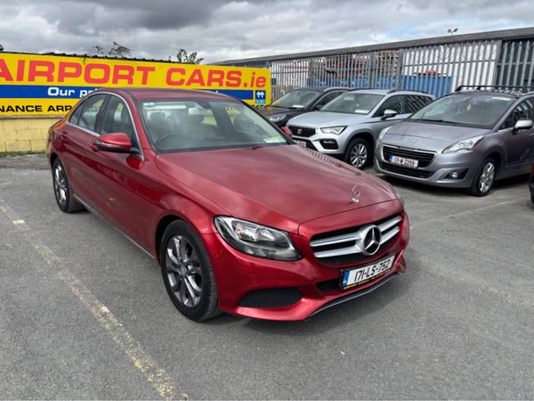 Mercedes-Benz C-Class Saloon, Diesel, 2017, Red