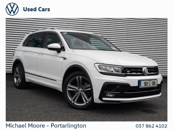 Volkswagen Tiguan SUV, Diesel, 2019, White
