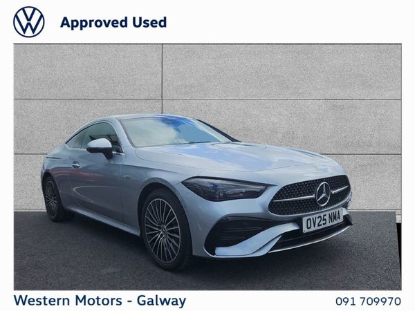 Mercedes-Benz CLE Coupe, Petrol Plug-in Hybrid, 2025, Silver
