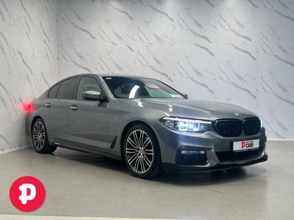 BMW 5-Series Saloon, Diesel, 2018, Blue