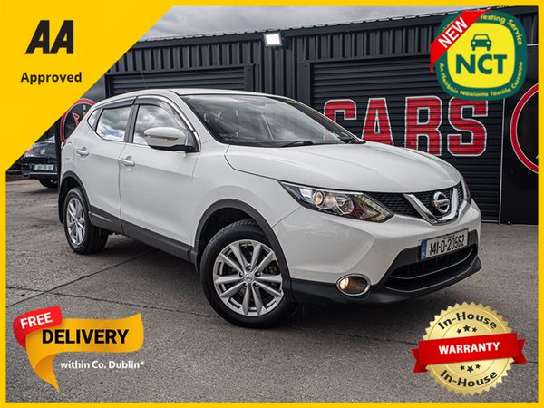 Nissan Qashqai Hatchback, Diesel, 2014, White