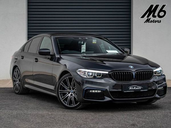 BMW 5-Series Saloon, Hybrid, 2018, Grey