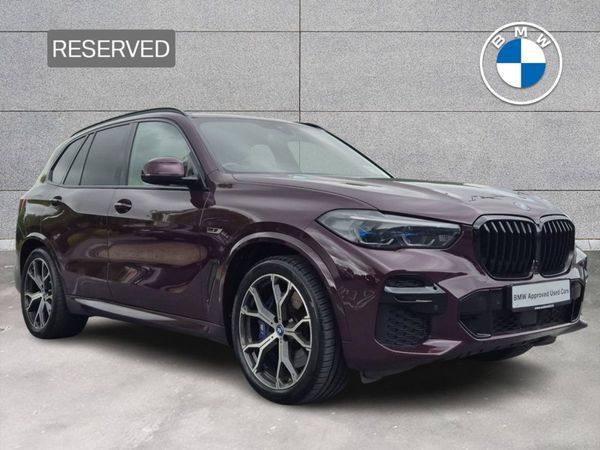 BMW X5 SUV, Petrol Plug-in Hybrid, 2022, Purple