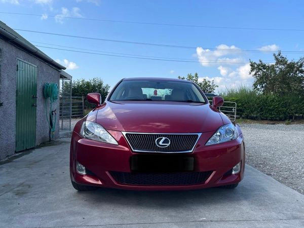 Lexus IS Saloon, Diesel, 2008, Red