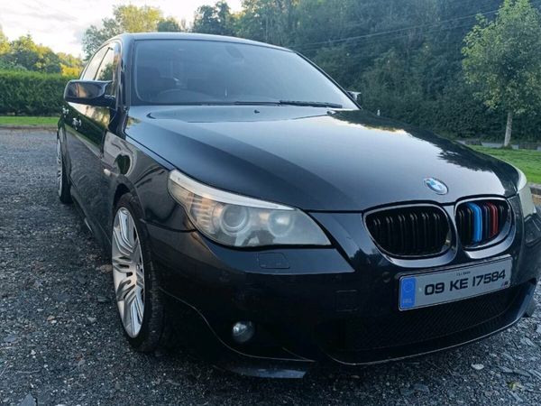 BMW 5-Series Saloon, Diesel, 2009, Black