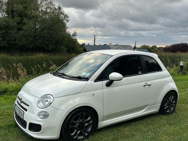 Fiat 500 Hatchback, Petrol, 2014, White