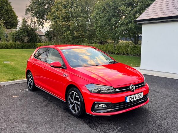 Volkswagen Polo Hatchback, Petrol, 2019, Red