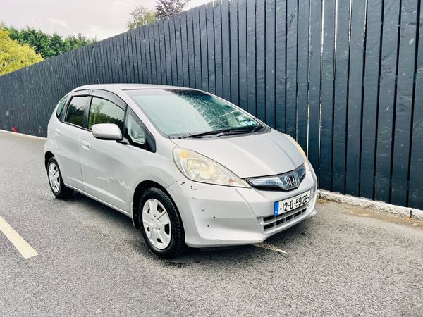 Honda Fit Hatchback, Petrol Hybrid, 2012, Silver