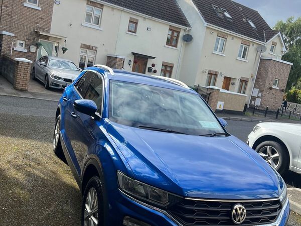 Volkswagen T-Roc SUV, Petrol, 2020, Blue