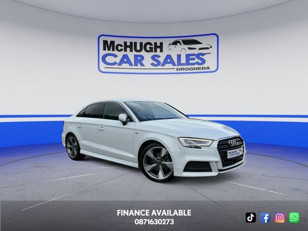 Audi A3 Saloon, Petrol, 2018, White