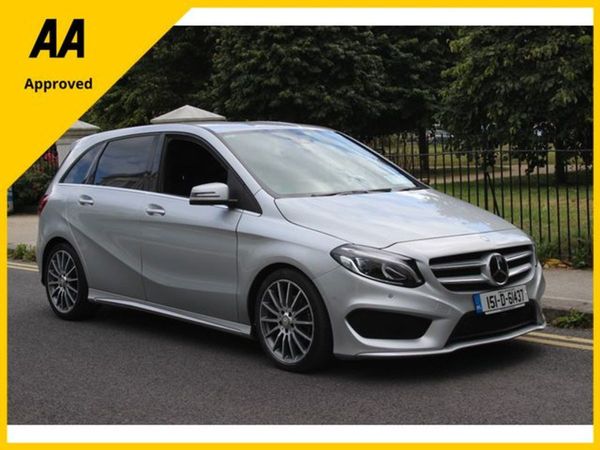Mercedes-Benz B-Class Hatchback, Petrol, 2015, Silver