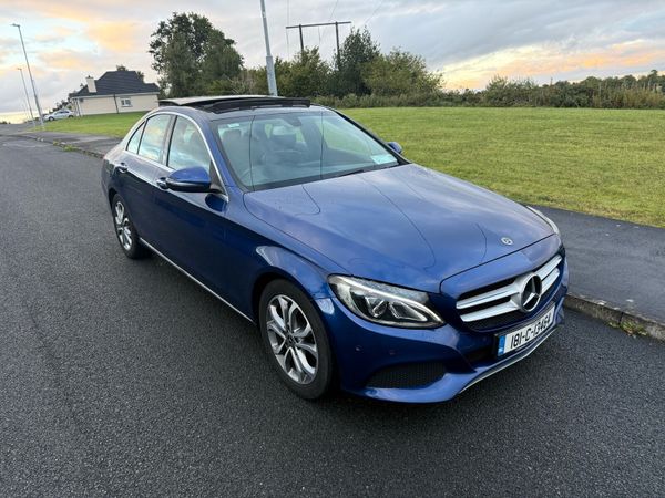 Mercedes-Benz C-Class Saloon, Diesel, 2018, Blue