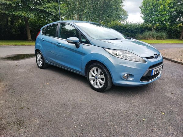 Ford Fiesta Hatchback, Petrol, 2010, Blue