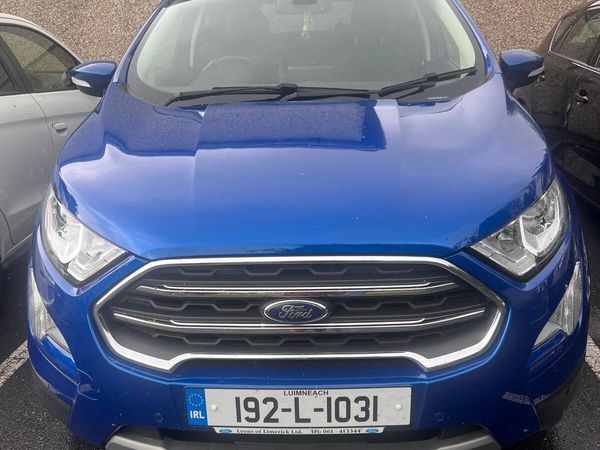Ford EcoSport SUV, Petrol, 2019, Blue
