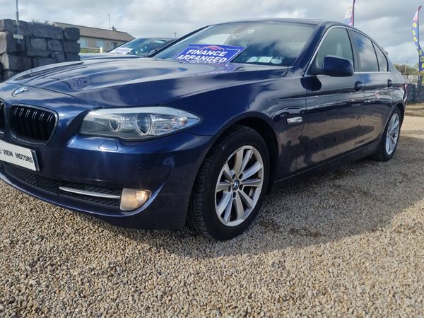 BMW 5-Series Saloon, Diesel, 2011, Blue