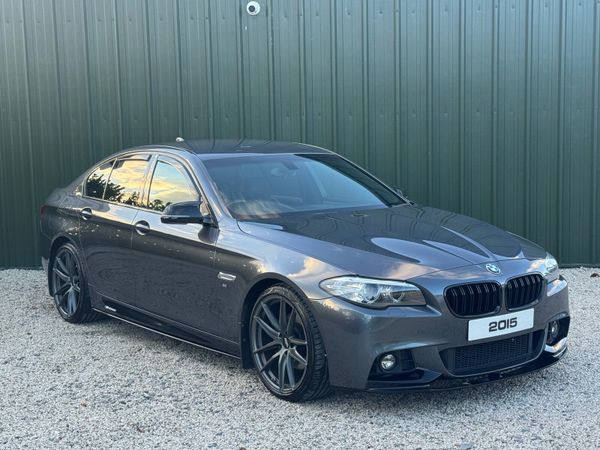 BMW 5-Series Saloon, Diesel, 2015, Grey